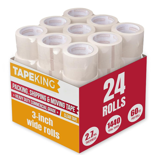 Clear packing tape - inch, wide