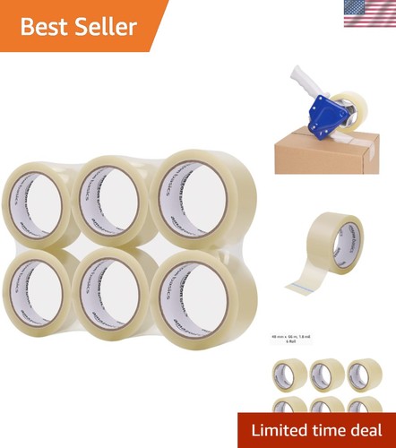 Pack clear packaging tape - 6,