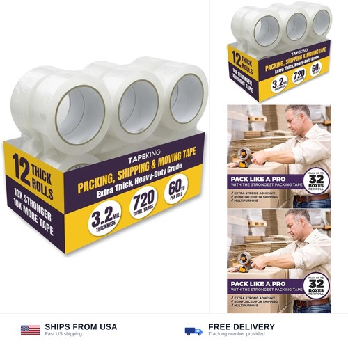 Clear packing tape ultra thick - clear,