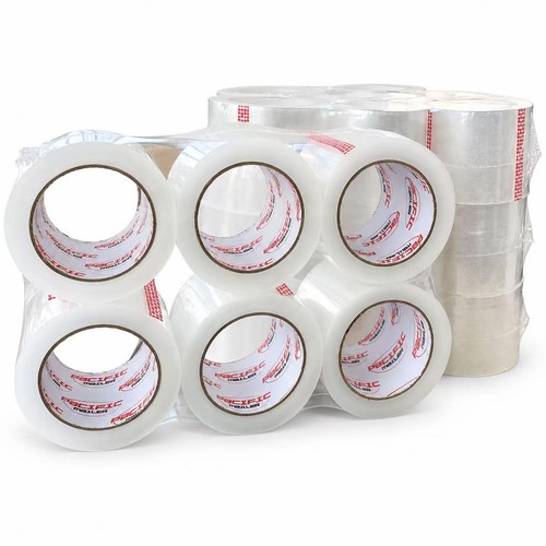 Clear acrylic packing tape - clear, 3