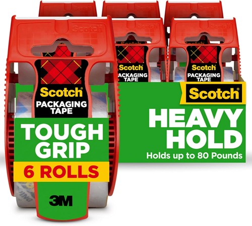 Scotch tough grip clear moving - scotch,