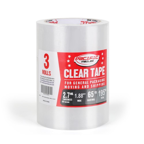 Pcs inch 65 - yd, clear