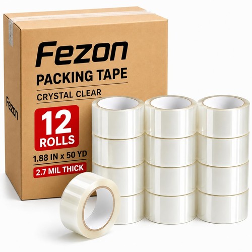 Rolls packing tape 88inch - 12,