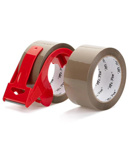 Brown packing tape - packing, with