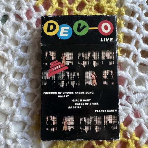 1980s devo live - 1980s, cassette