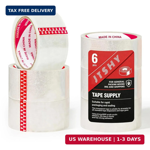 Clear packing tape rolls - tape,,