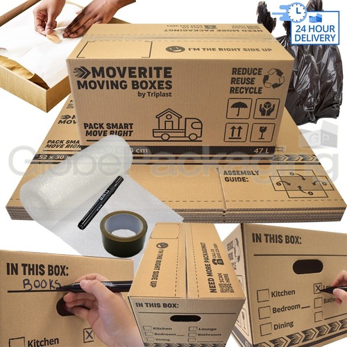 Cardboard moving removal box - cardboard,