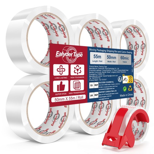 Transparent packing tape - tape, with