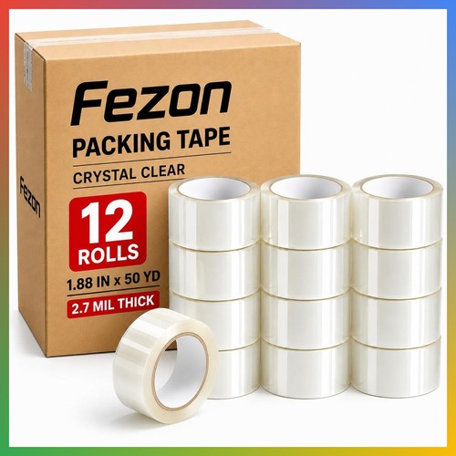 Packing tape rolls clear - packing,