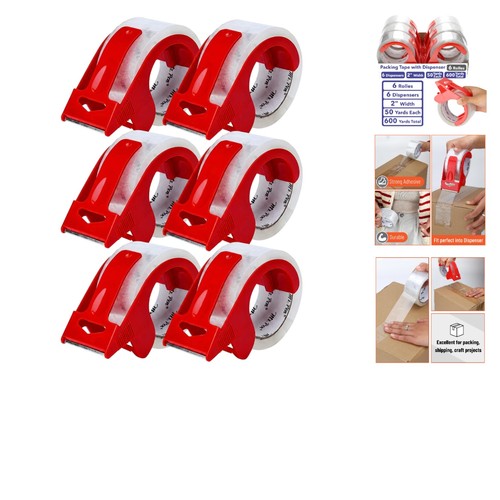 Durable clear packing tape 6 - clear,